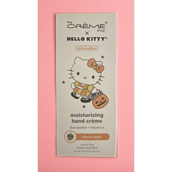 Crème Shop Hello Kitty Hand Cream 1.69oz Caramel Apple Halloween Limited Edition - Picture 1 of 1